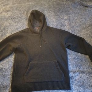 Thermal Dark Blue Pullover with Pouch